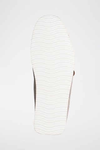 Chaussures bateau en nubuck Nelson - Marron clair