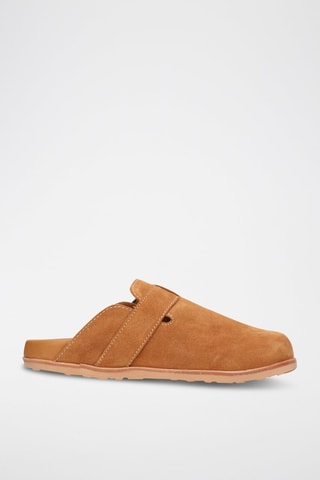 Sabots en nubuck Ken - Camel