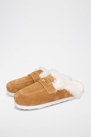 Sabots fourrés en nubuck Anima -