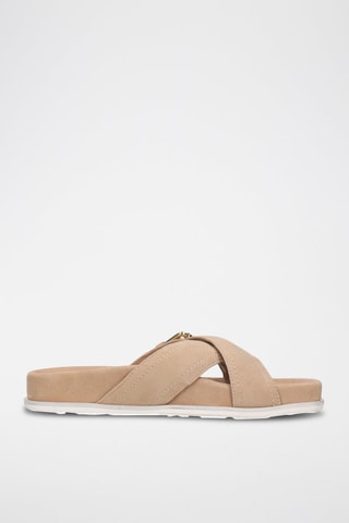 Mules en nubuck Amara 11 - Beige