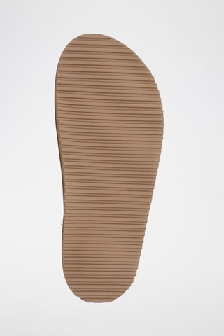 Mules en cuir Eve - Doré