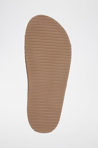 Mules en cuir Eve 1 - Rose poudré