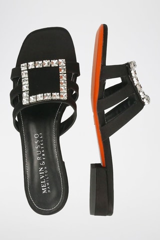 Mules à talons Eugenie - Noir