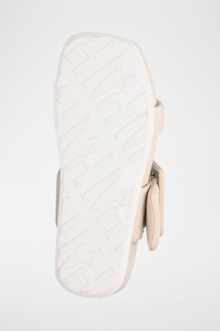 Mules en cuir Amara - Beige