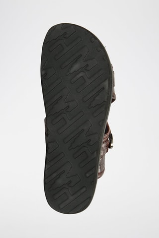 Mules en cuir Wilma - Marron