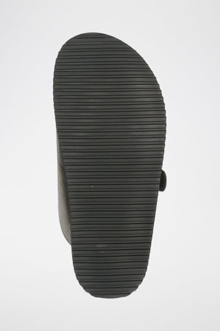 Mules en cuir Eve - Noir