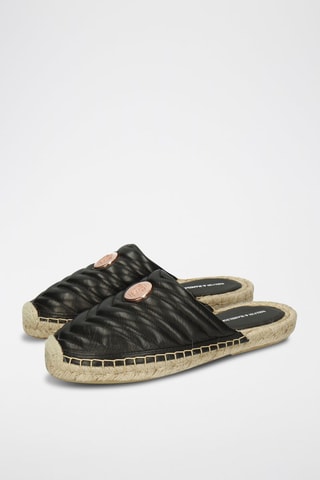 Mules en cuir Bree 15 - Noir