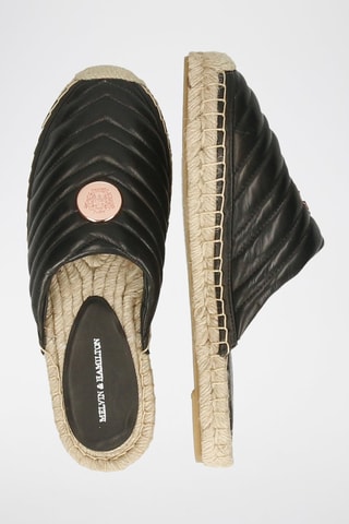 Mules en cuir Bree 15 - Noir