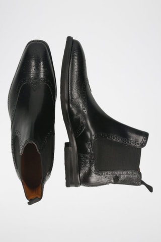 Boots Chelsea en cuir Flynn 2 - Noir