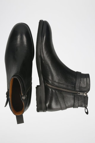 Boots en cuir Primo - Noir
