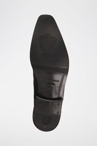 Boots Chelsea en cuir Martin - Noir