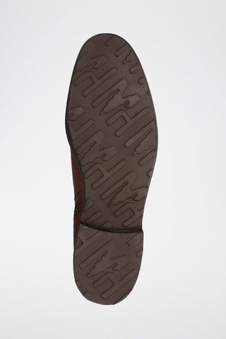 Boots en cuir Primo - Marron