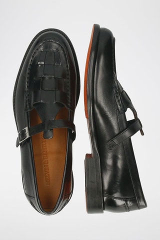 Salomés en croûte de cuir Gianna 4 - Noir