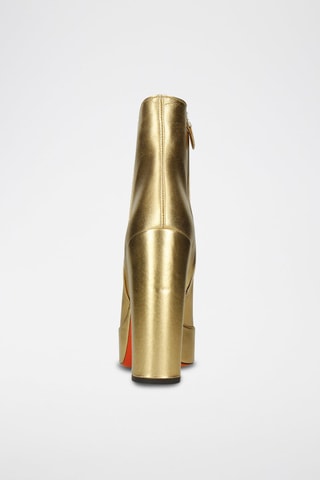 Bottines en cuir Giselle - Doré