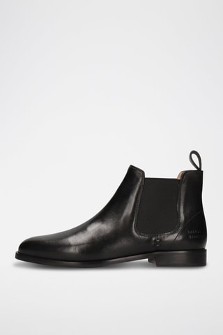 Bottines Chelsea en cuir Susan - Noir