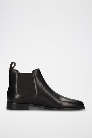 Bottines Chelsea en cuir Susan - Noir