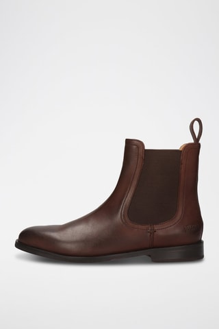 Bottines Chelsea en cuir Susan 100 - Marron