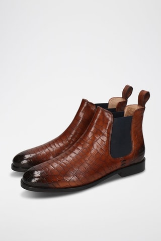 Bottines Chelsea en cuir Susan 10 - Marron