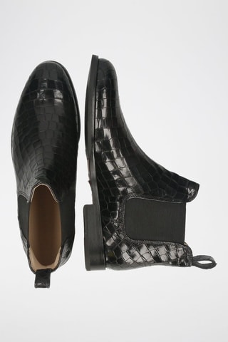 Bottines Chelsea en cuir - Noir