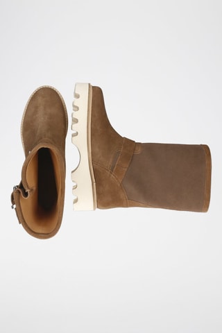 Bottines en nubuck Eliana - Marron