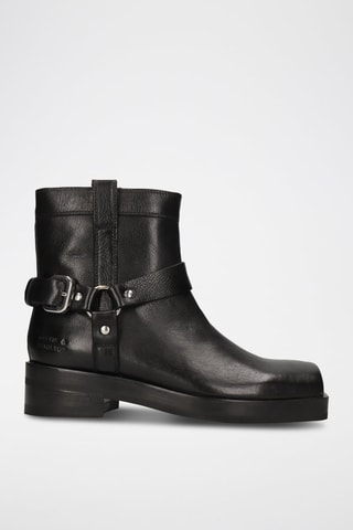 Bottines en cuir Sadie - Noir