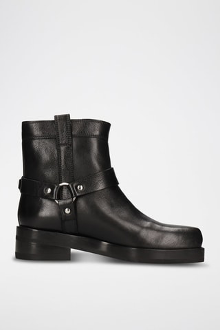Bottines en cuir Sadie - Noir