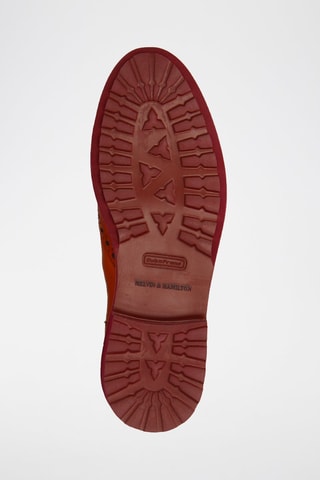 Bottines Chelsea en cuir verni Selina - Bordeaux