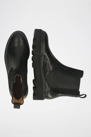 Bottines Chelsea en cuir - Noir