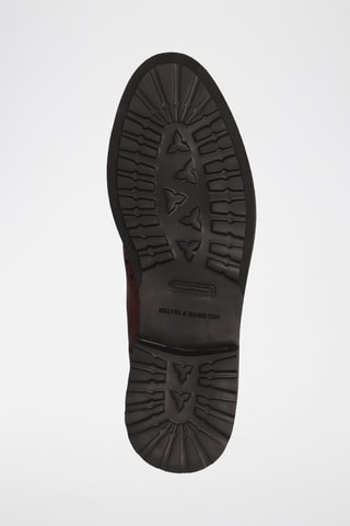 Bottines Chelsea en cuir Selina - Bordeaux