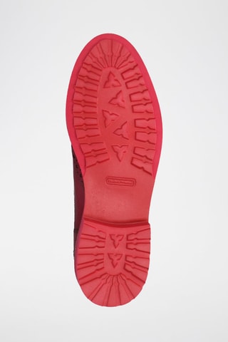 Bottines Chelsea en cuir verni Selina - Fuchsia