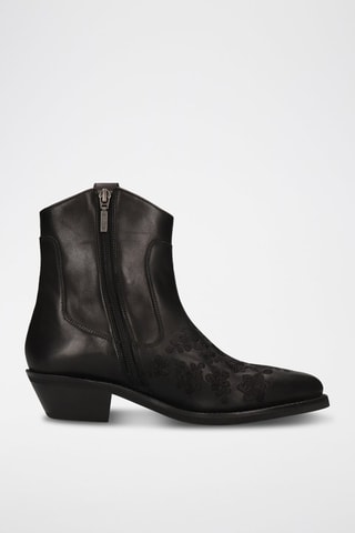 Bottines en cuir Melody 3 - Noir