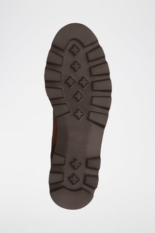 Bottines Chelsea en cuir Sally - Marron