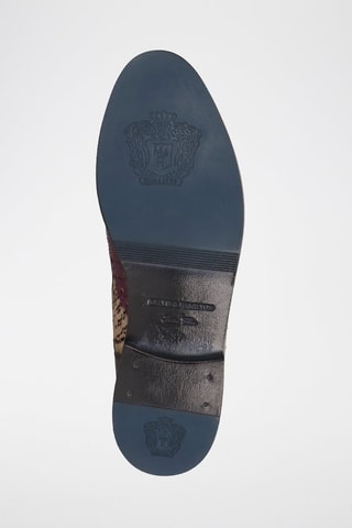 Bottines Chelsea en cuir Selina - Bordeaux