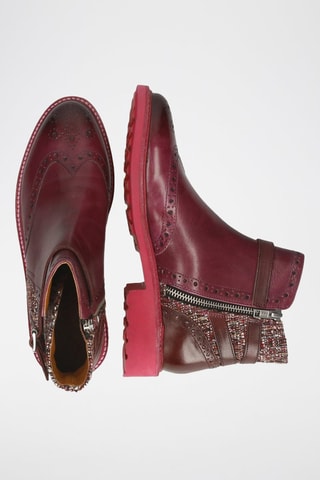 Bottines en cuir Selina - Violet