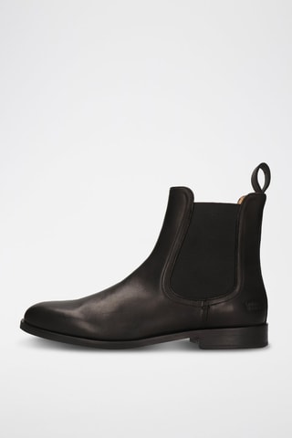 Bottines Chelsea en cuir Susan - Noir