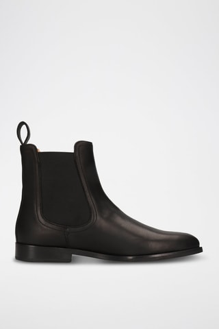 Bottines Chelsea en cuir Susan - Noir