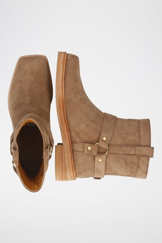 Bottines en nubuck Sadie - Marron clair