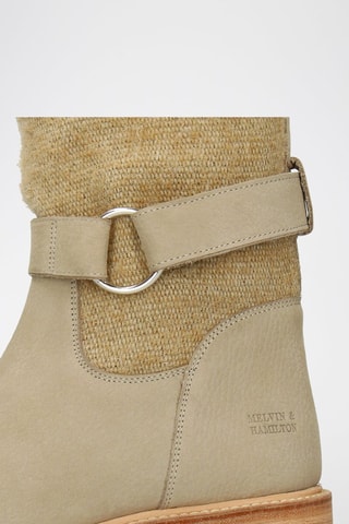  Bottines en cuir Gina 3 - Beige 