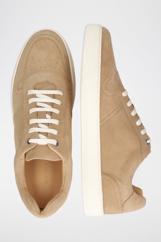 Baskets en cuir Jesper - Beige et blanc