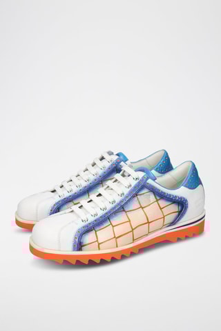 Baskets en cuir Hadrian 7 - Blanc