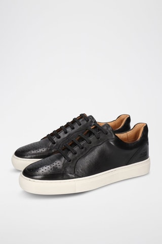 Baskets en cuir Tyler - Noir