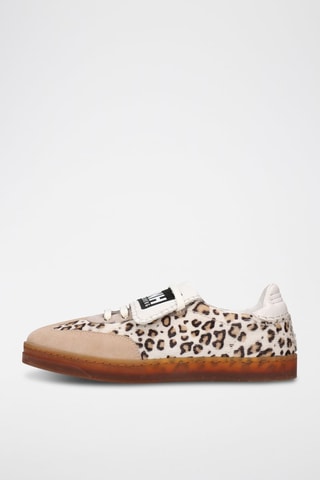 Baskets en cuir Milani - Beige