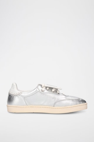 Baskets en cuir Milani - Argenté