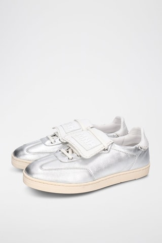 Baskets en cuir Milani - Argenté