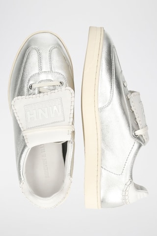 Baskets en cuir Milani - Argenté