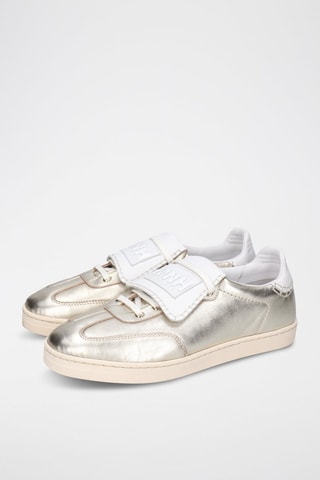 Baskets en cuir Milani - Argenté