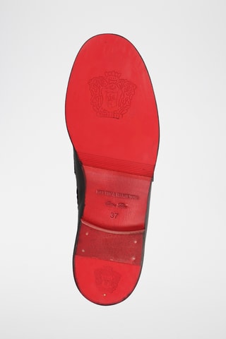 Mocassins en cuir Regine - Noir