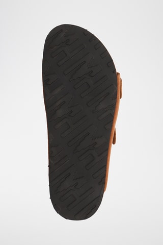 Mules en nubuck Kev - Camel