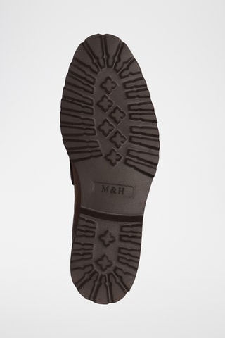 Mocassins en cuir Corentin - Marron