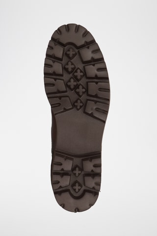 Bottines Chelsea en cuir Jenny - Marron